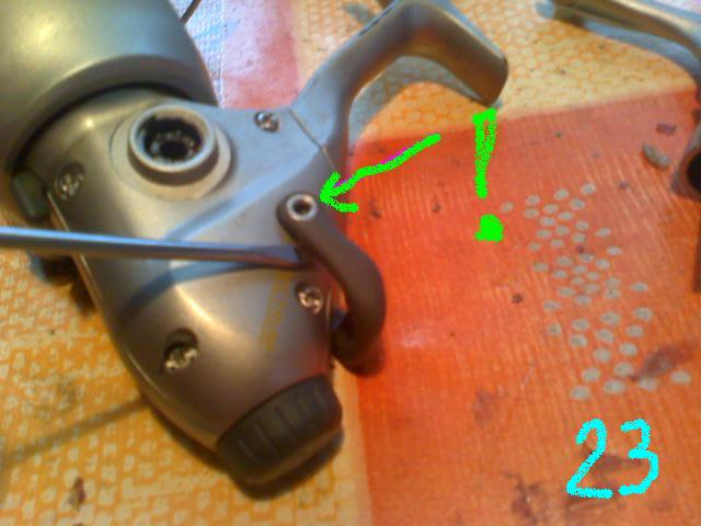 Hamulec kołowrotka, naprawa